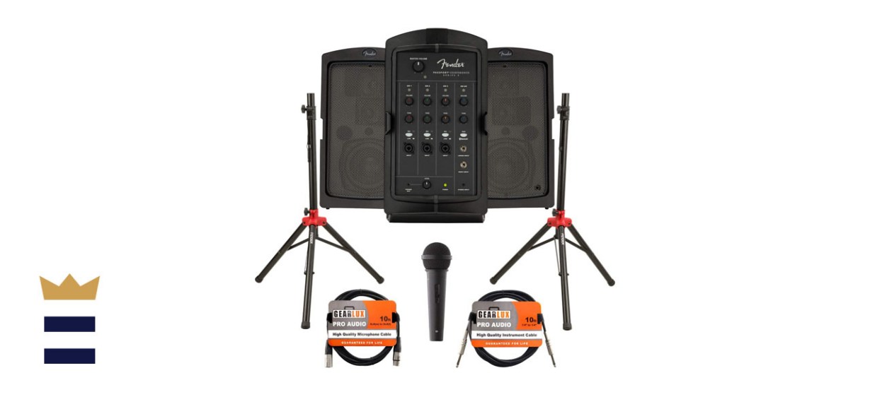 Fender Passport Conference S2 Portable PA System Bundle