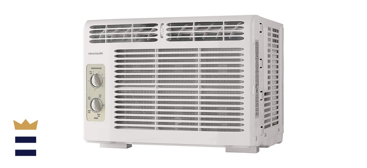 Frigidaire 5,000 BTU 115V Window-Mounted Mini-Compact Air Conditioner with Mechanical Controls, White