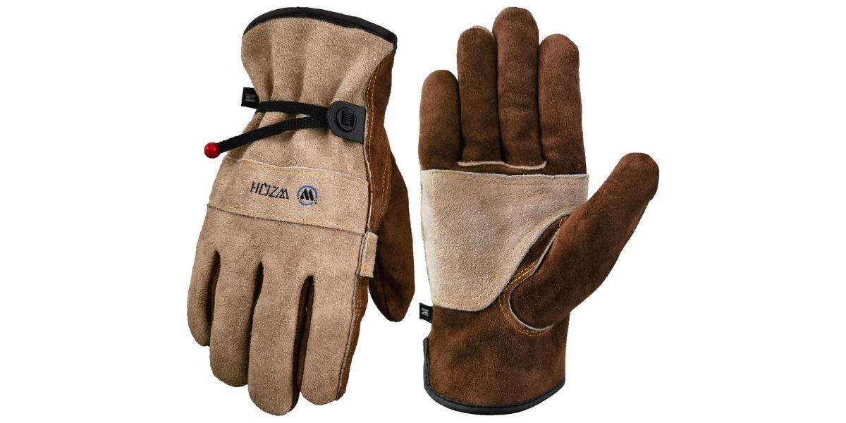 WZQH Leather Work Gloves
