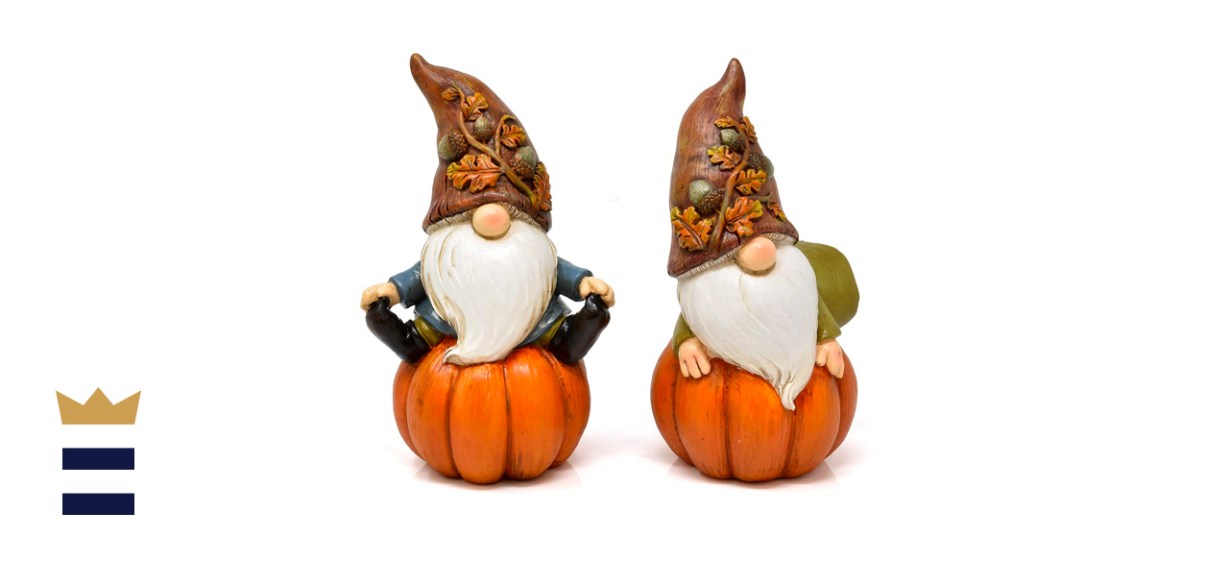 Gift Boutique Thanksgiving Pumpkin Garden Gnome
