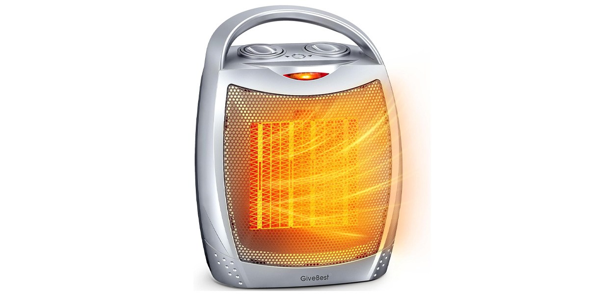 GiveBest Portable Electric Space Heater with Thermostat