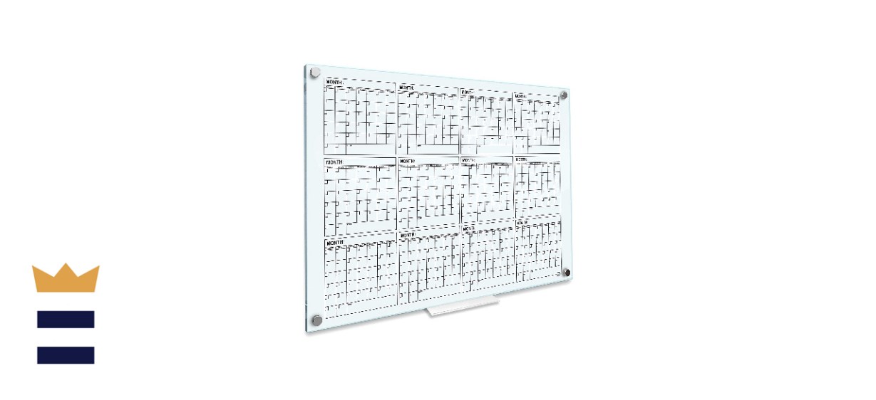 Glass Board Yearly Calendar