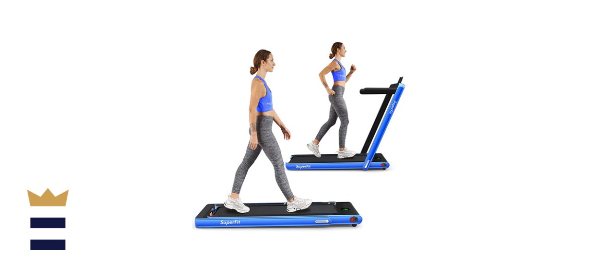 Goplus 2 in 1 Folding Treadmill