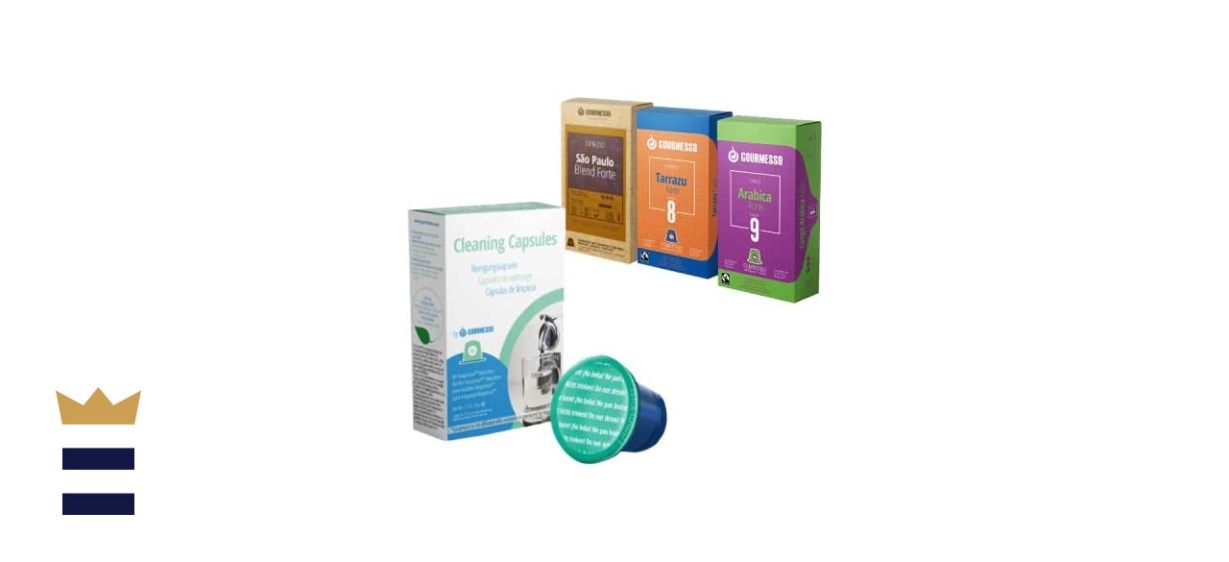 Gourmesso Cleaning Capsules for Nespresso Machines Cleaning Kit