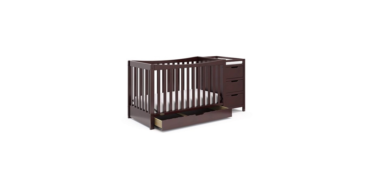 Graco Remi 4-in-1 Convertible Crib with Drawer and Changer