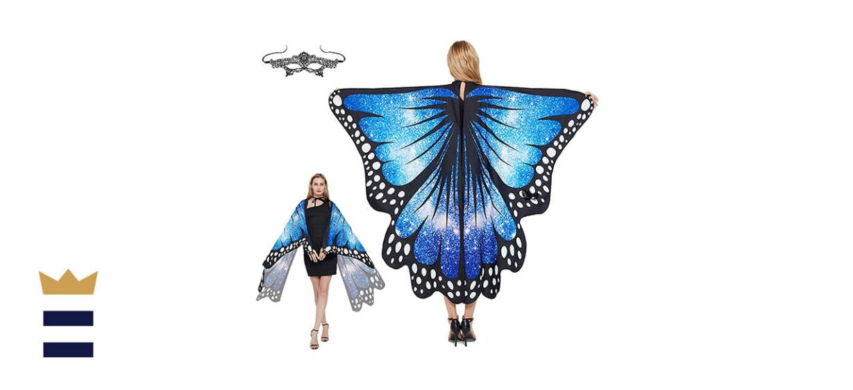 BETIMESYU Halloween Costume Butterfly Wings Costume