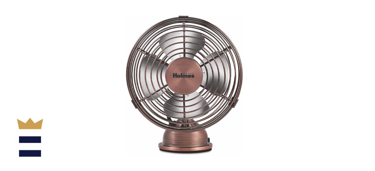 HOLMES Heritage 4-Inch Mini USB Desk Fan