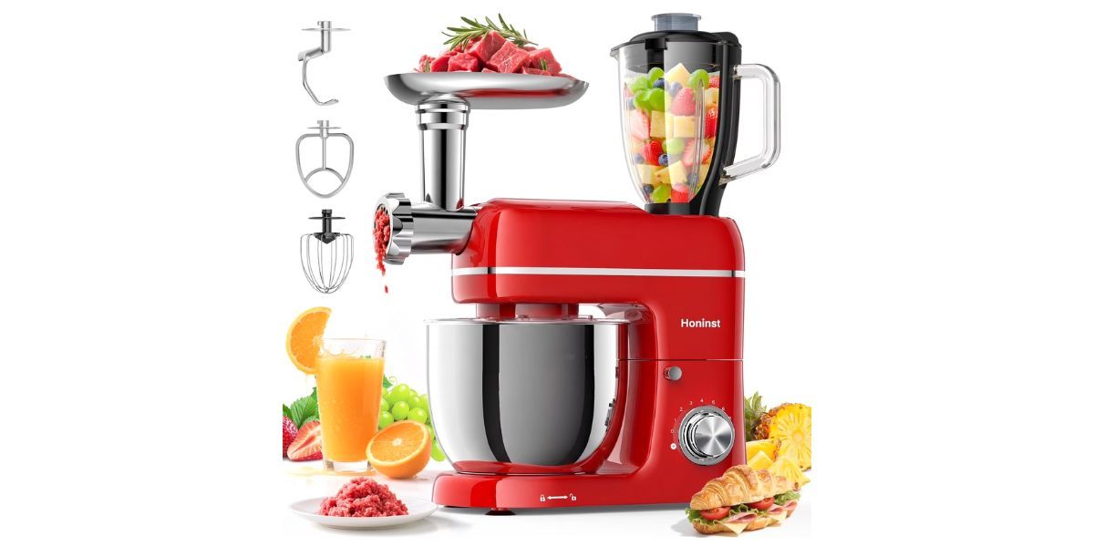 Honinst 7-IN-1 Multifunctional Stand Mixer