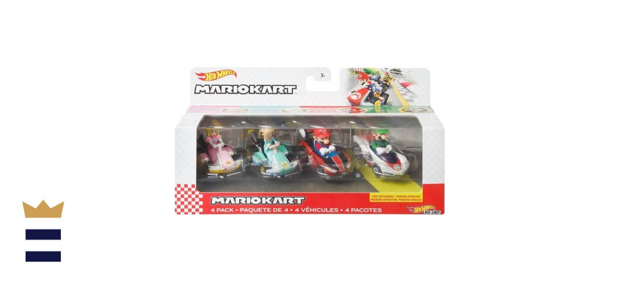Hot Wheels Mario Kart 4 Pack