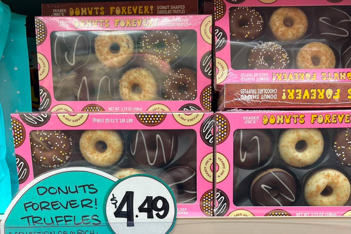 Trader Joe's donut truffles Trader Joe's donut truffles