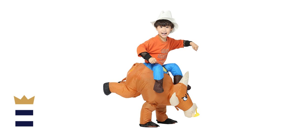 JYZCOS Inflatable Bull Rider Costume