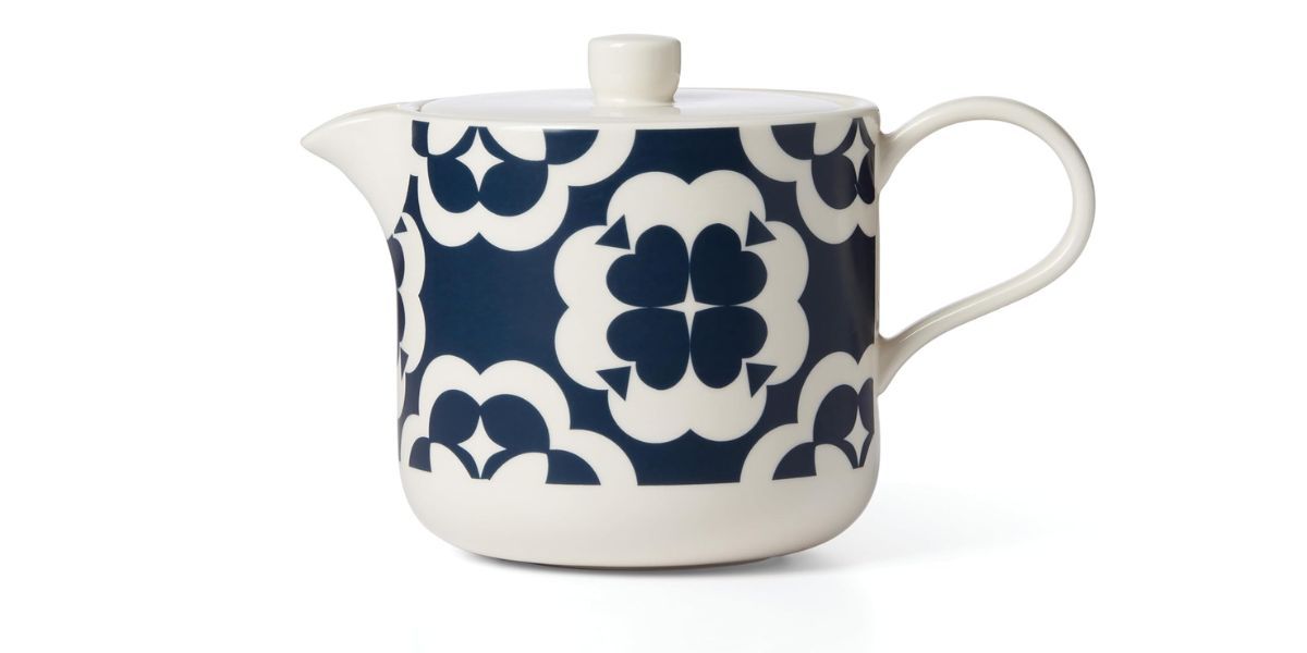 Kate Spade New York Elegant Geo Teapot