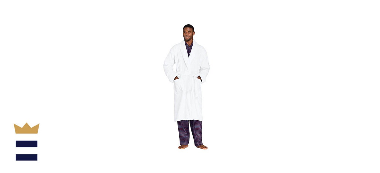 Land’s End Men’s Turkish Terry Cloth Robe