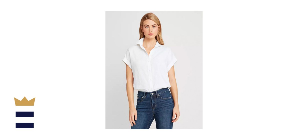 Lauren Ralph Lauren Dolman-Sleeve Linen Shirt