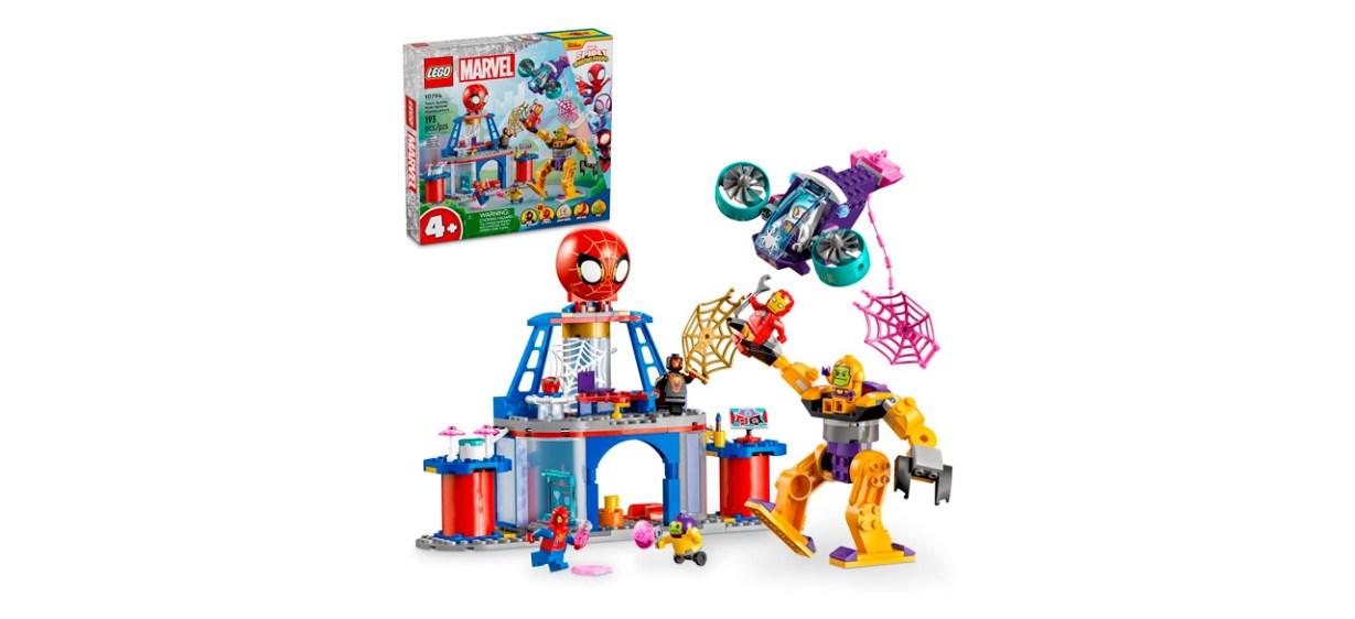 LEGO Marvel Team Spidey Web Spinner Headquarters
