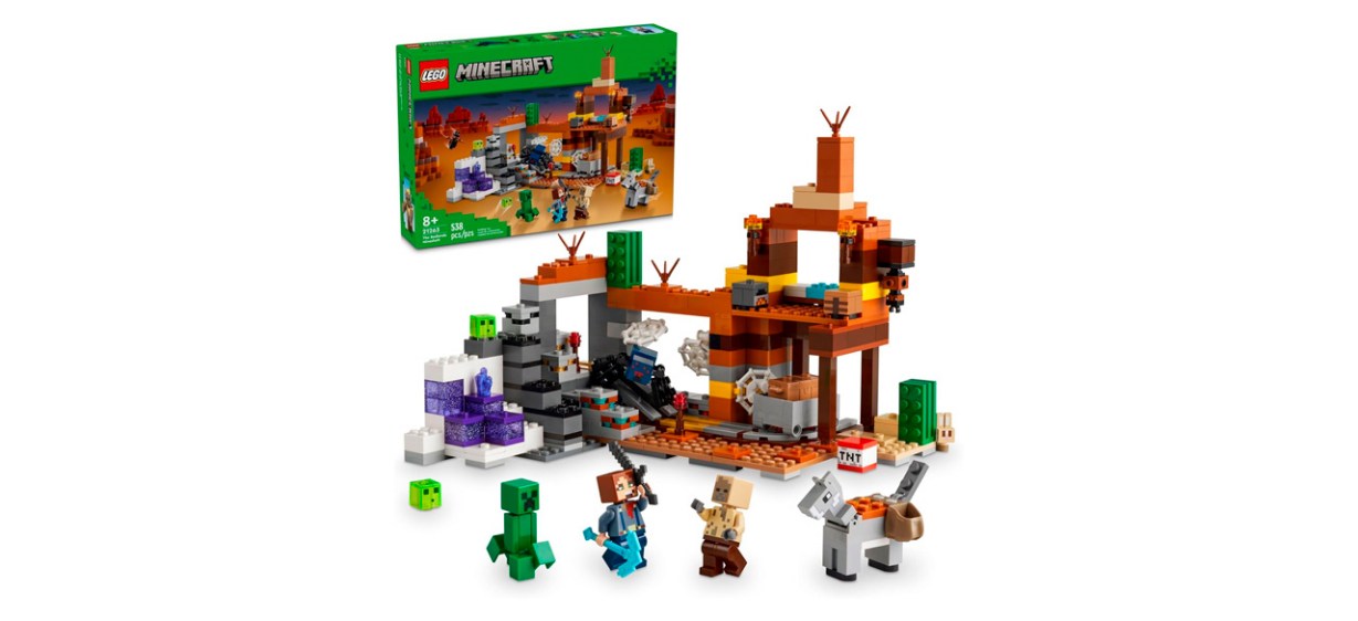 LEGO Minecraft The Badlands Mineshaft