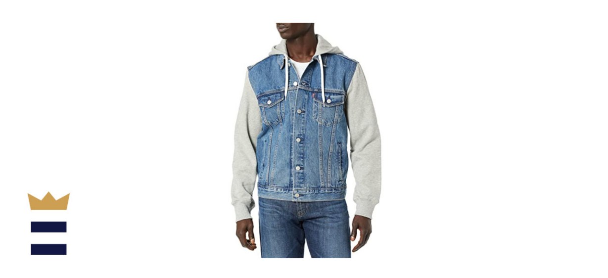 Levi’s Men Hooded Trucker Jacket