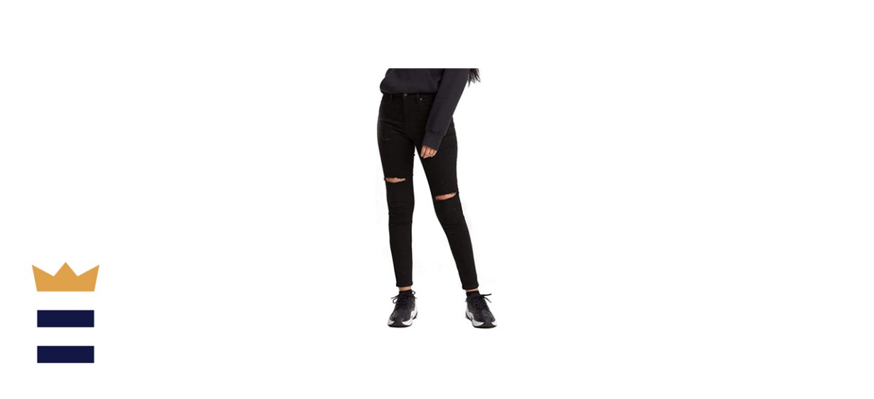 Levis Womens 721 High Rise Skinny Jeans
