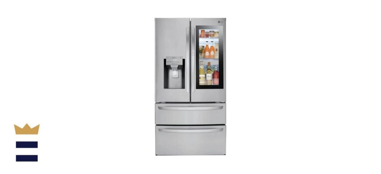 LG 28 Cu. Ft. Smart Wi-Fi Enabled InstaView Door-in-Door Refrigerator