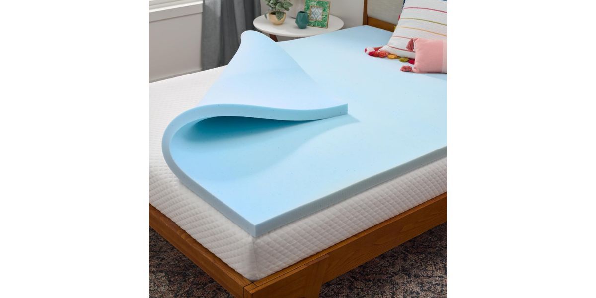 Linenspa Memory Foam Mattress Topper