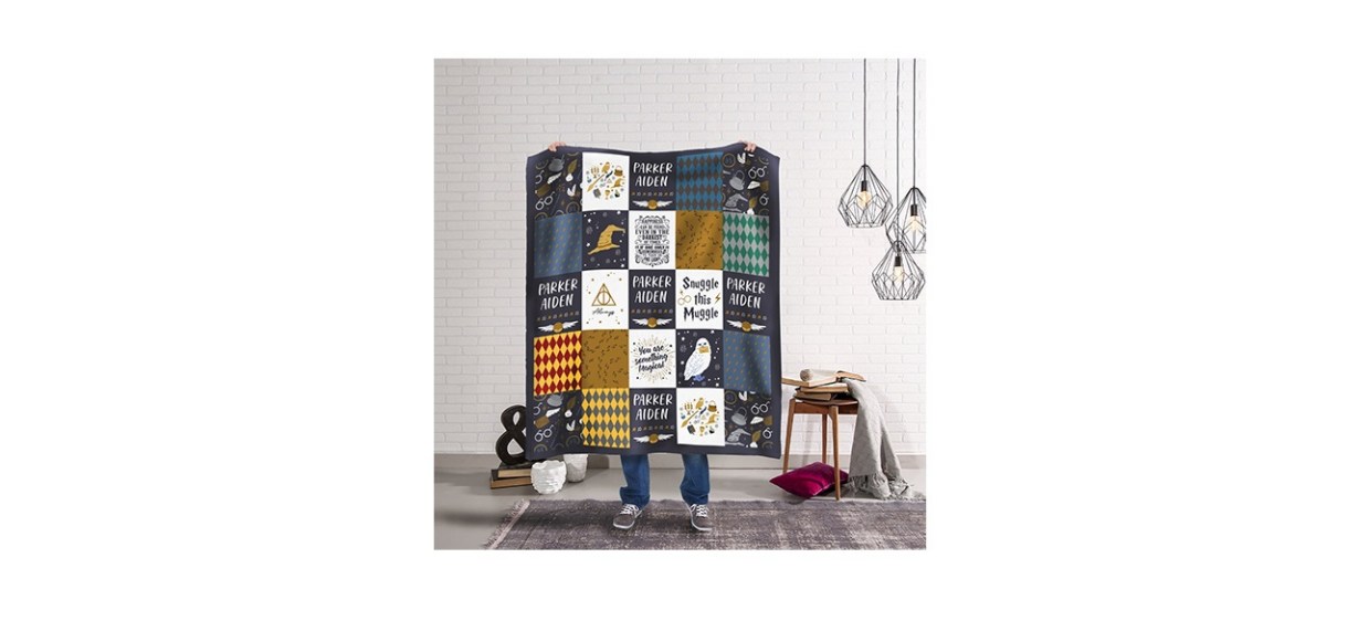 Magic Muggle Snuggle Custom Blanket