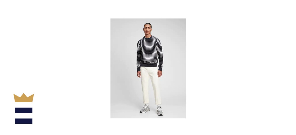 Gap Mainstay Stripe Crewneck Sweater