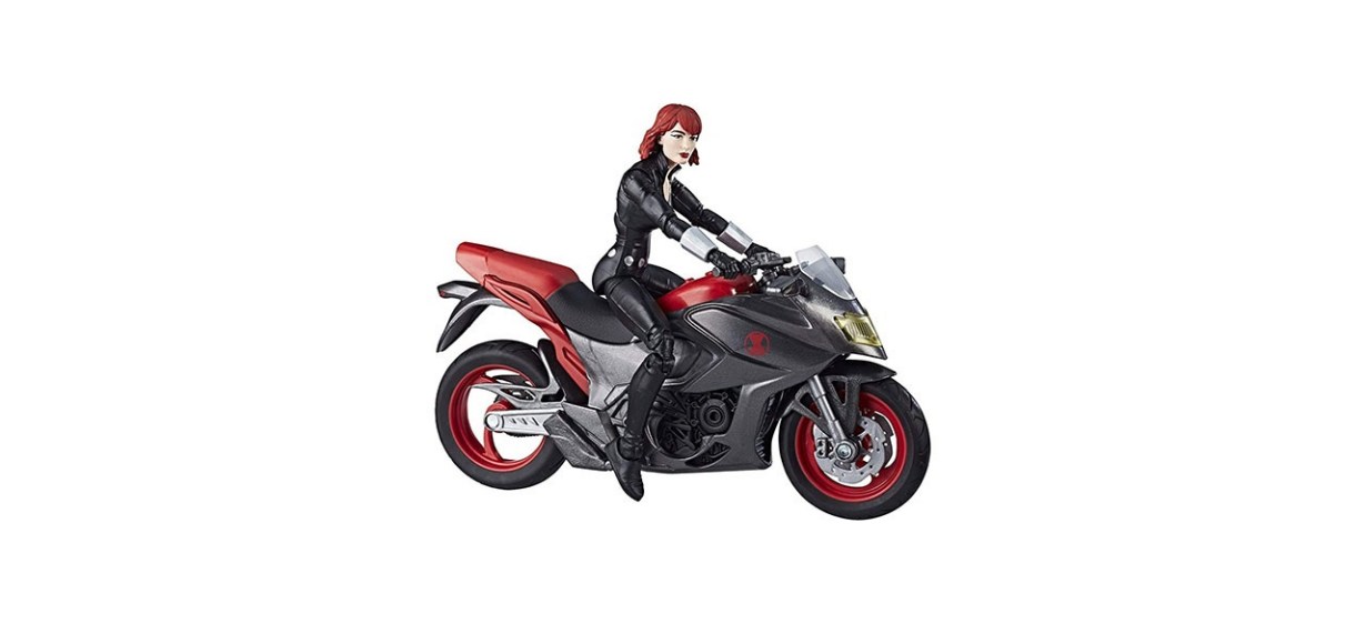 Marvel Legends Black Widow With Motorcycle