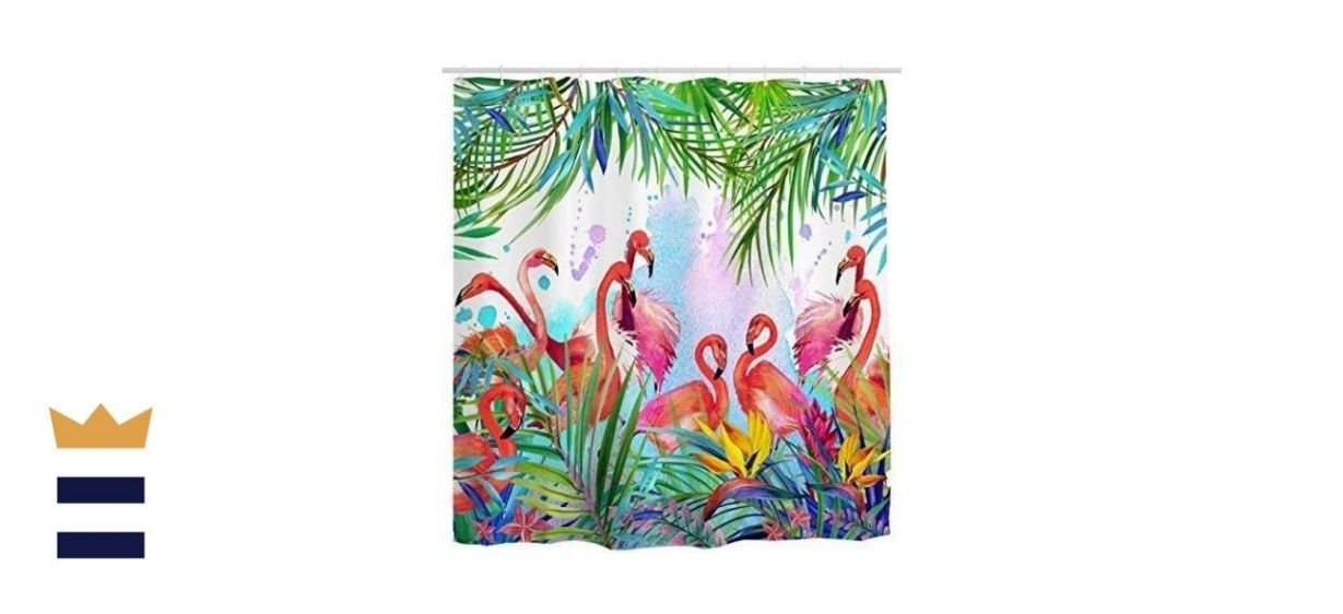 Mimihome Flamingo Shower Curtain