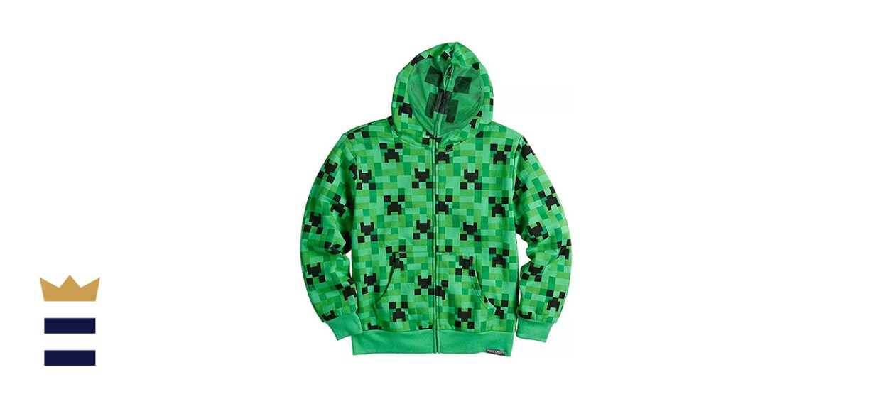Minecraft Creeper Youth Sweatshirt Hoodie