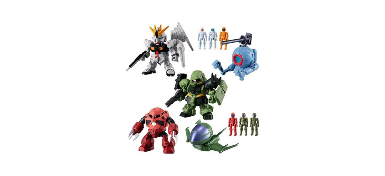Bandai Candy Division Mobile Suit Gundam Micro Wars 
