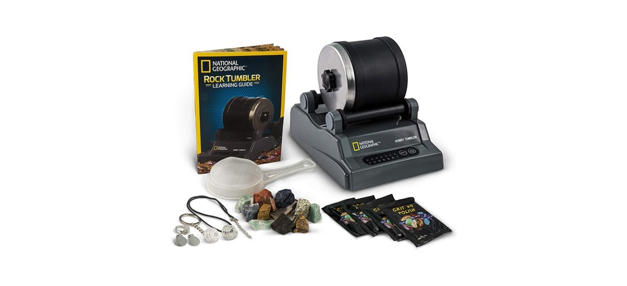 National Geographic Hobby Rock Tumbler Kit