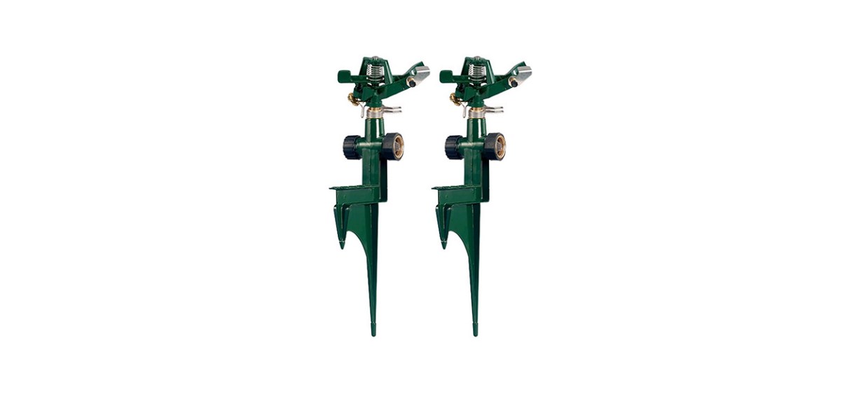 Orbit Zinc Impact Sprinkler on Zinc Spike