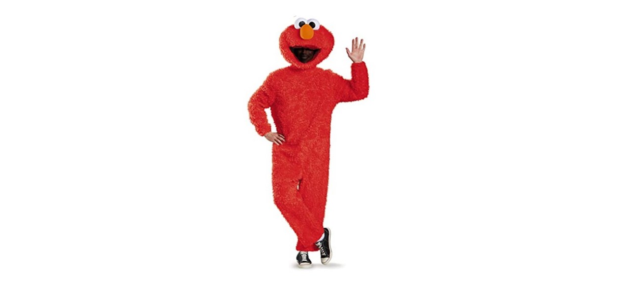 Plush Elmo Costume for Adults by The Disguise Store
