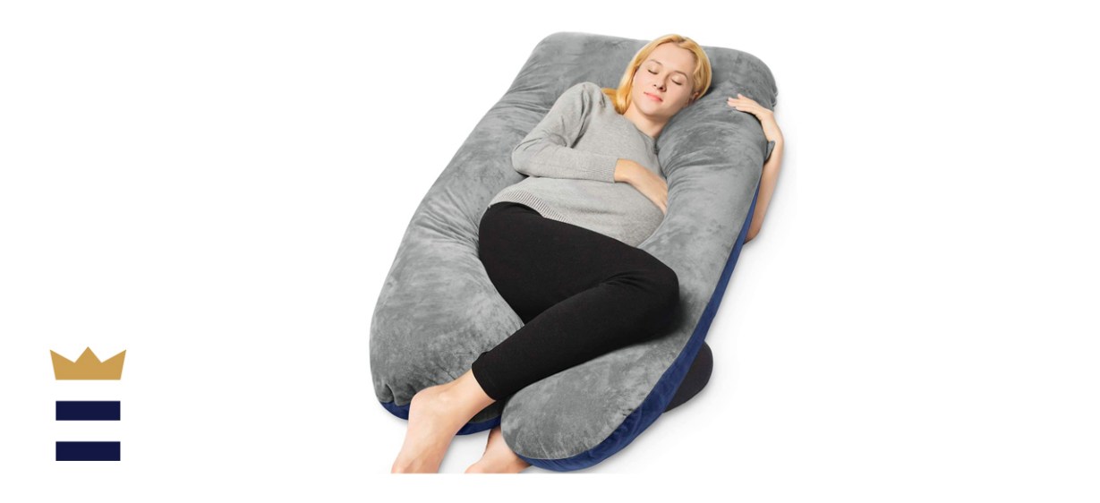 Queen Rose U Shaped Cooling Maternity Body Pillow