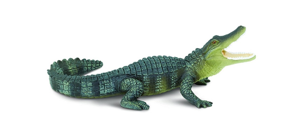 Safari Ltd. Wildlife Collection Realistic Alligator Toy Figure