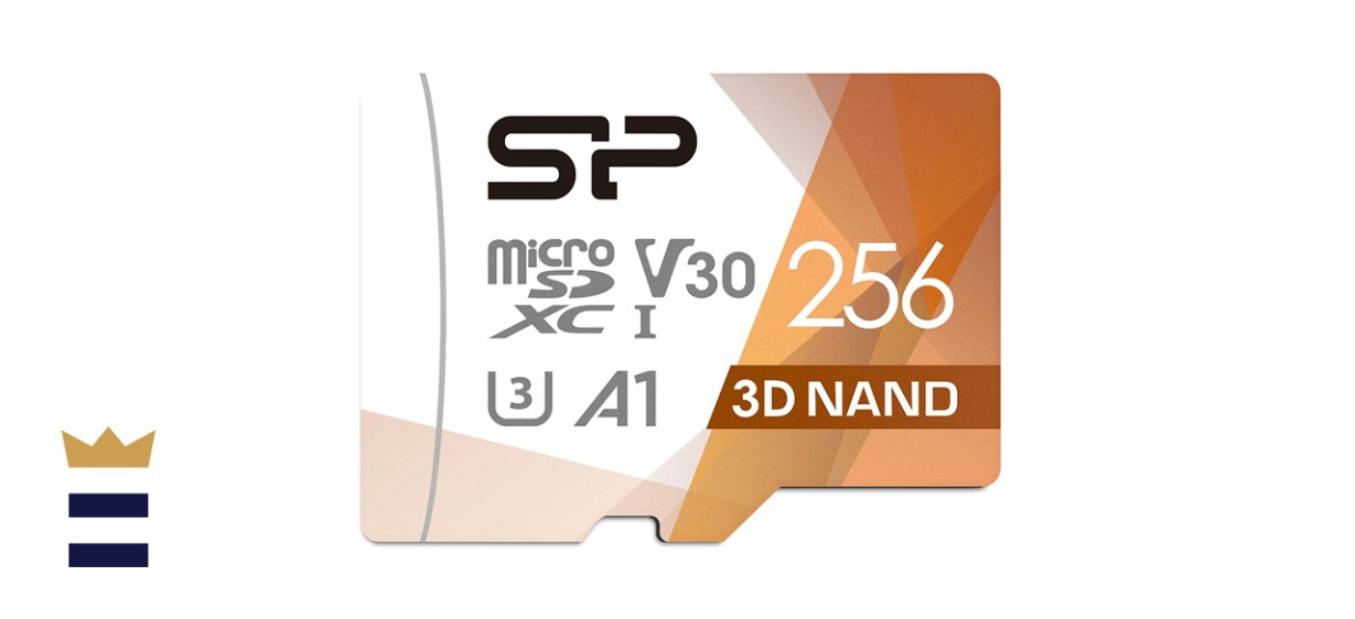 Silicon Power 256GB Micro SD Card U3 SDXC microsdxc High Speed MicroSD Memory Card with Adapter
