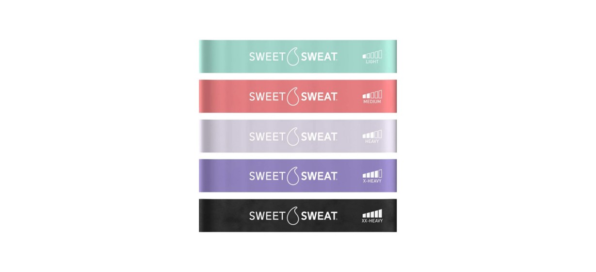 Sports-Fitness-Best Sweet Sweat Mini-Loop Resistance Bands