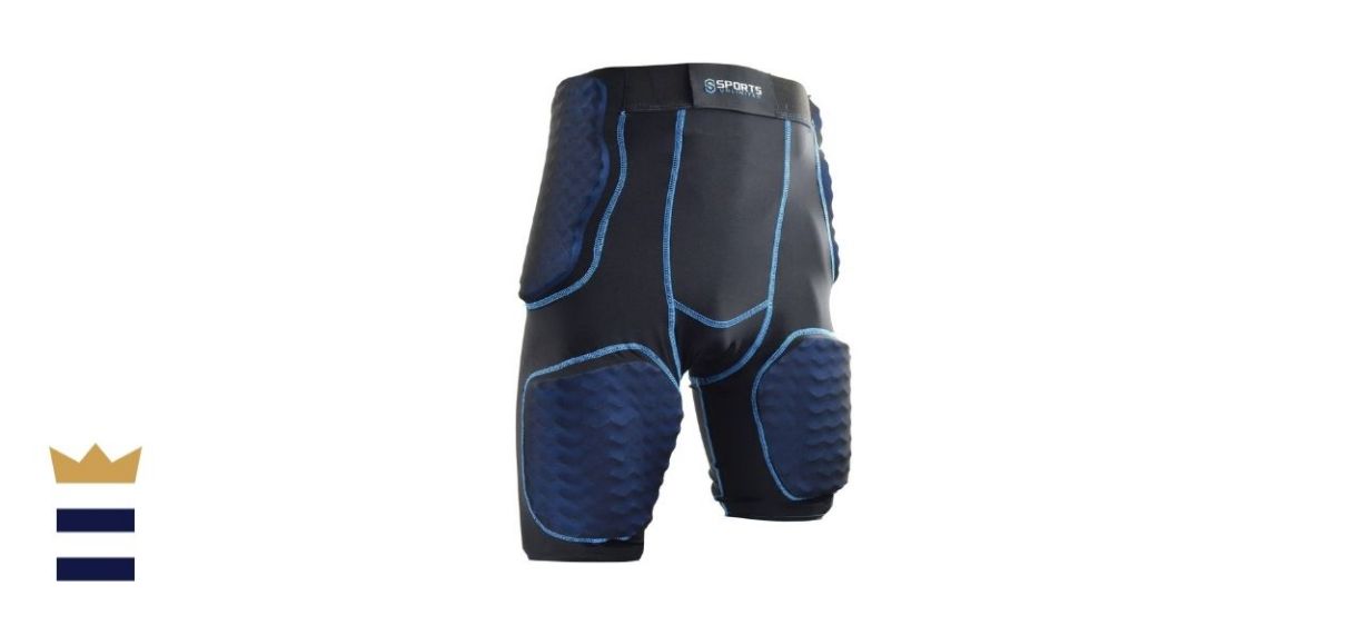 Sports Unlimited Youth 5 Pad Integrated Football Girdle 2.0