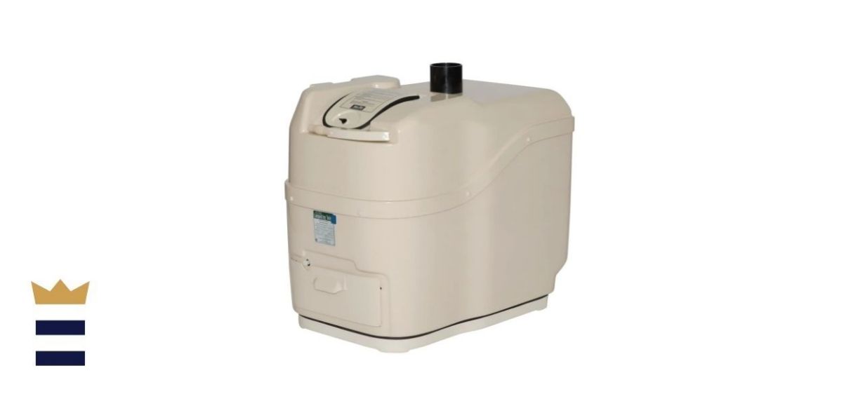 Sun-Mar Centrex 1000 Electric Waterless Ultra Low Water Flush Central Composting Toilet System