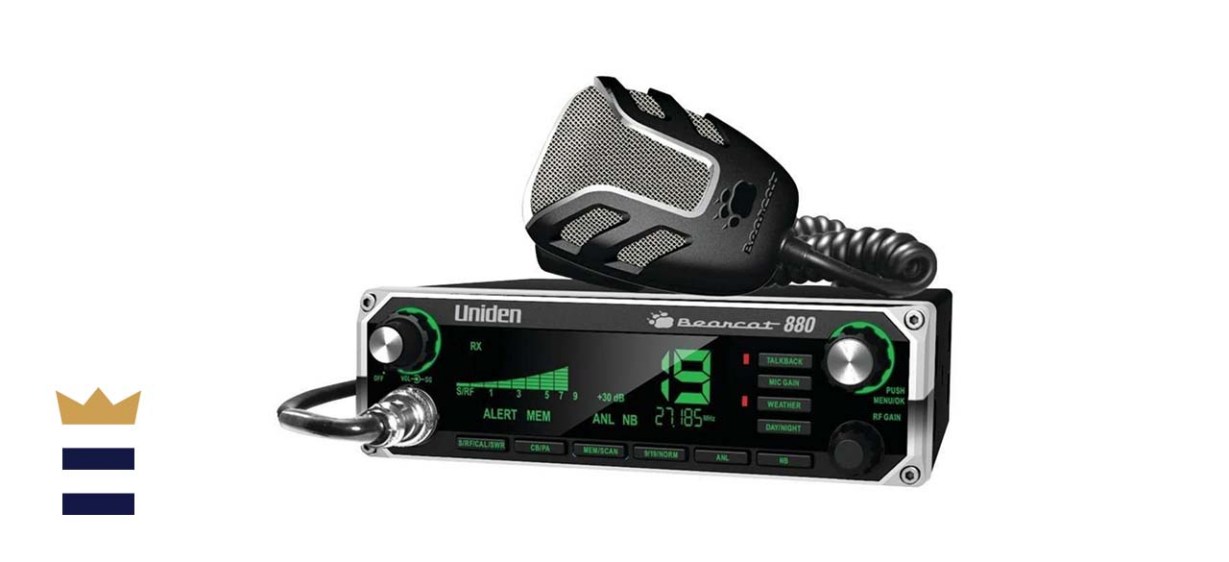 Uniden Bearcat 880 40-Channel CB Radio With 7-Color Digital Display