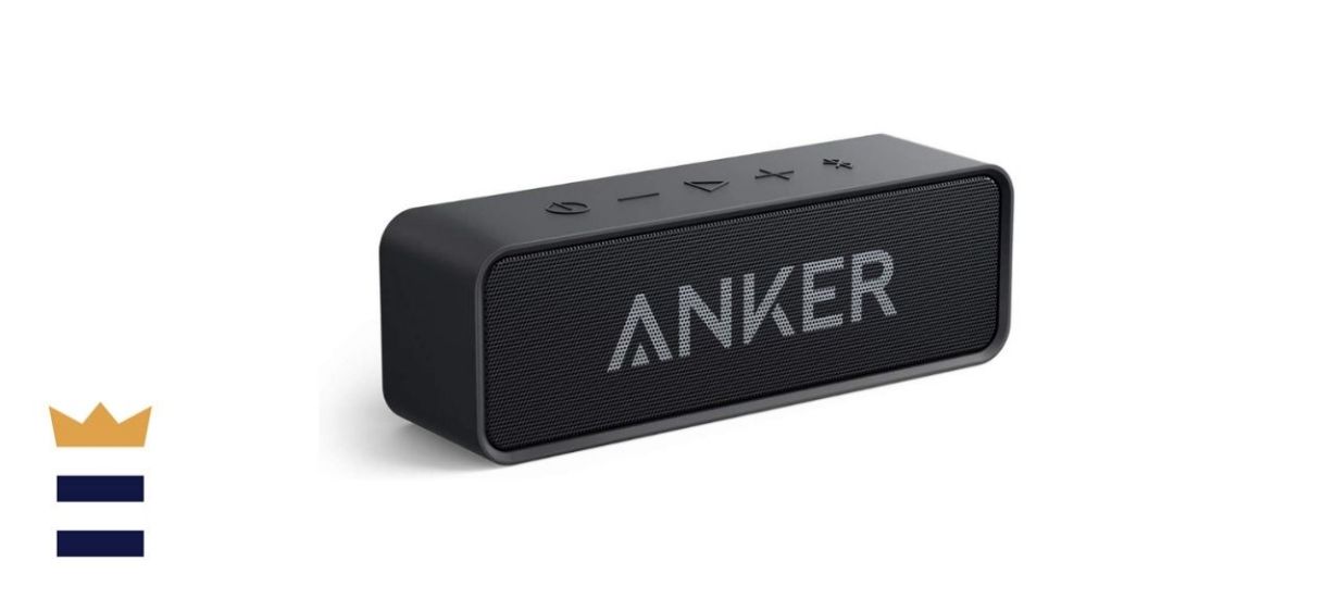 Upgraded Anker Soundcore Bluetooth Speaker with IPX5 Waterproof Stereo Sound