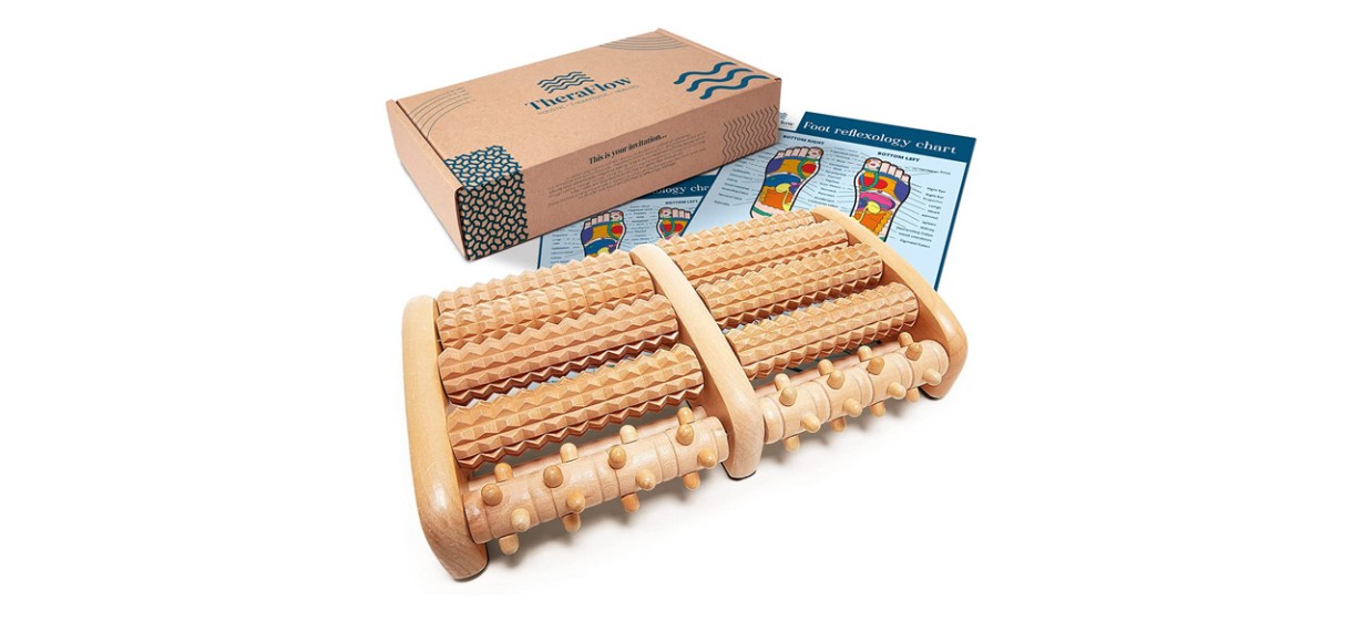 TheraFlow Dual Foot Massager Roller