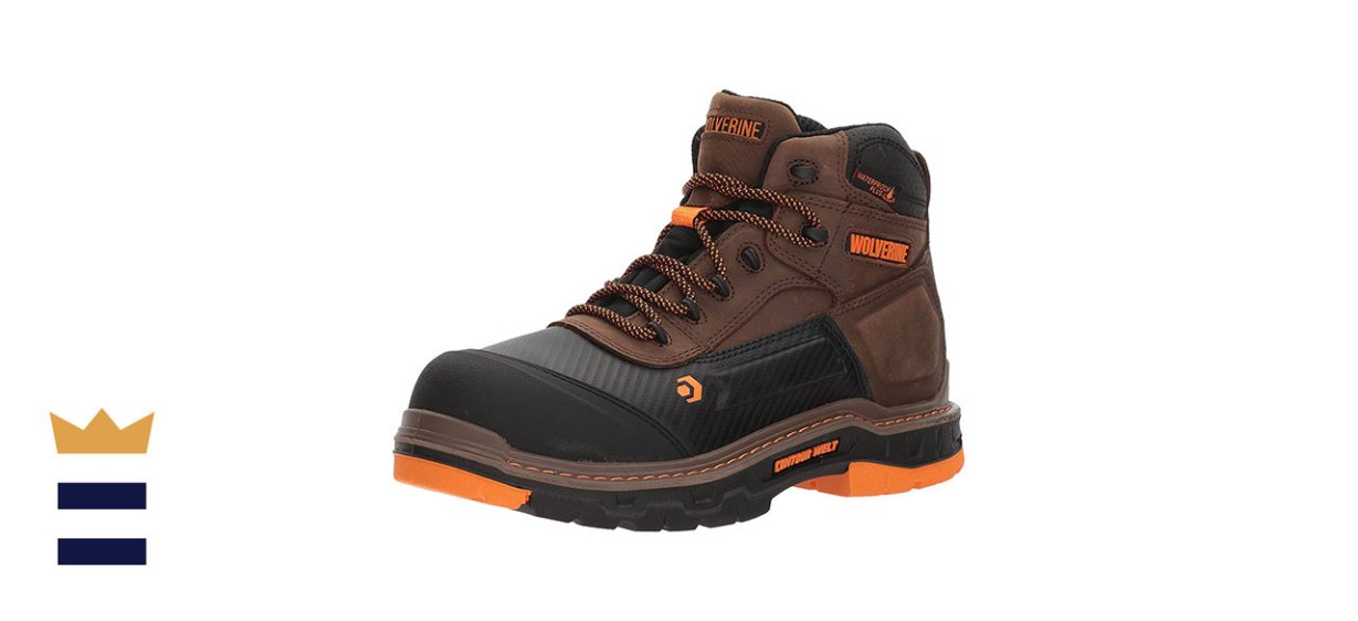 Wolverine Men’s Overpass Composite Toe Waterproof Work Boot