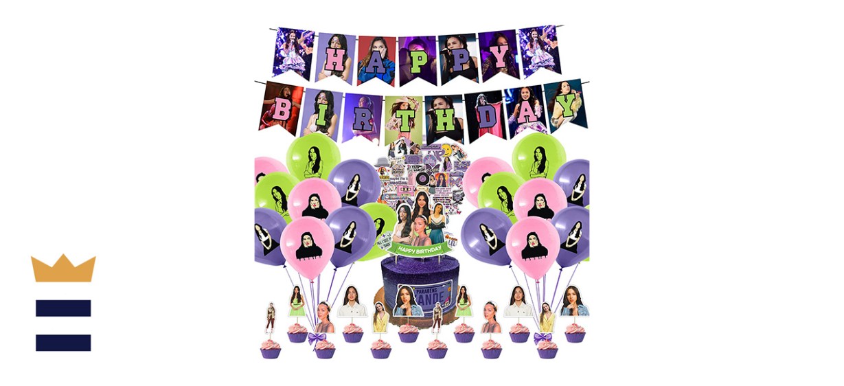 ZZS Olivia Rodrigo Birthday Party Decorations