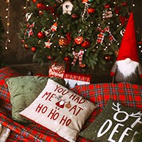 Christmas throw pillow covers