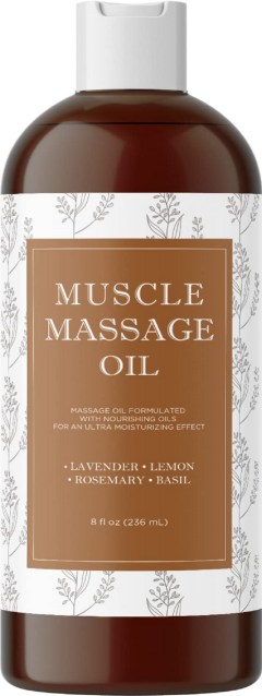 Maple Holistics Muscle Relief Massage Oil