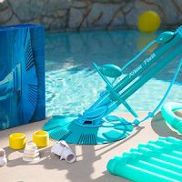 XtremepowerUS Automatic Vacuum Climb Wall Pool Cleaner
