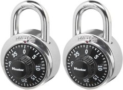 Master Lock 2 Pack Combination Padlock