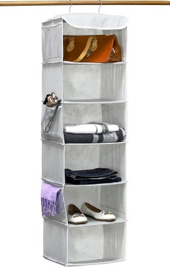 Simple Houseware 6-Shelf Hanging Closet Organizer