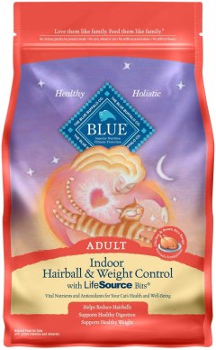 Blue Buffalo Indoor Hairball and Weight Control